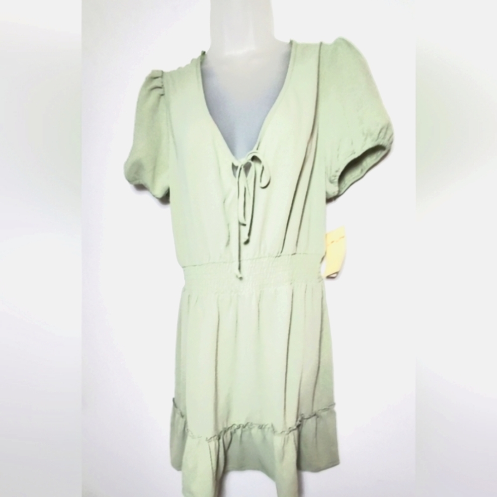 NWT Bebop ! Mint Green Casual Dress